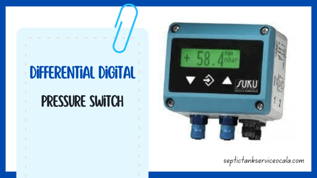 Differential Digital Pressure switch