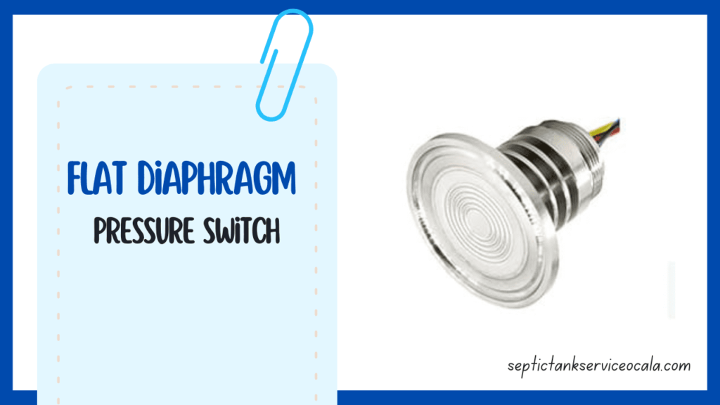 Flat Diaphragm pressure switch