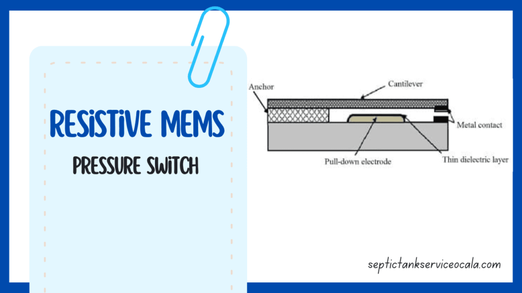 Resistive MEMS pressure switch