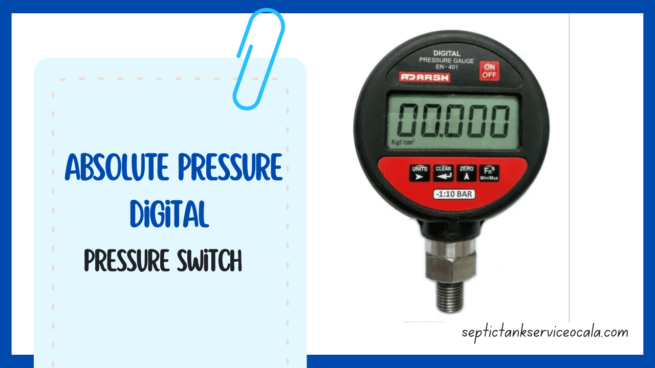 Absolute Pressure Digital pressure switch