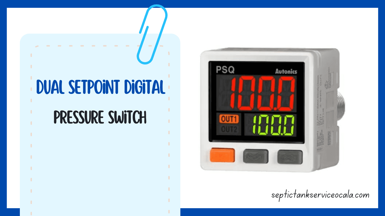 Dual Setpoint Digital pressure switch